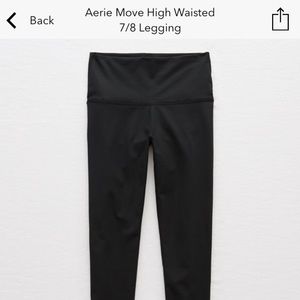 AERIE MOVE HIGH WAISTED 7/8 LEGGING